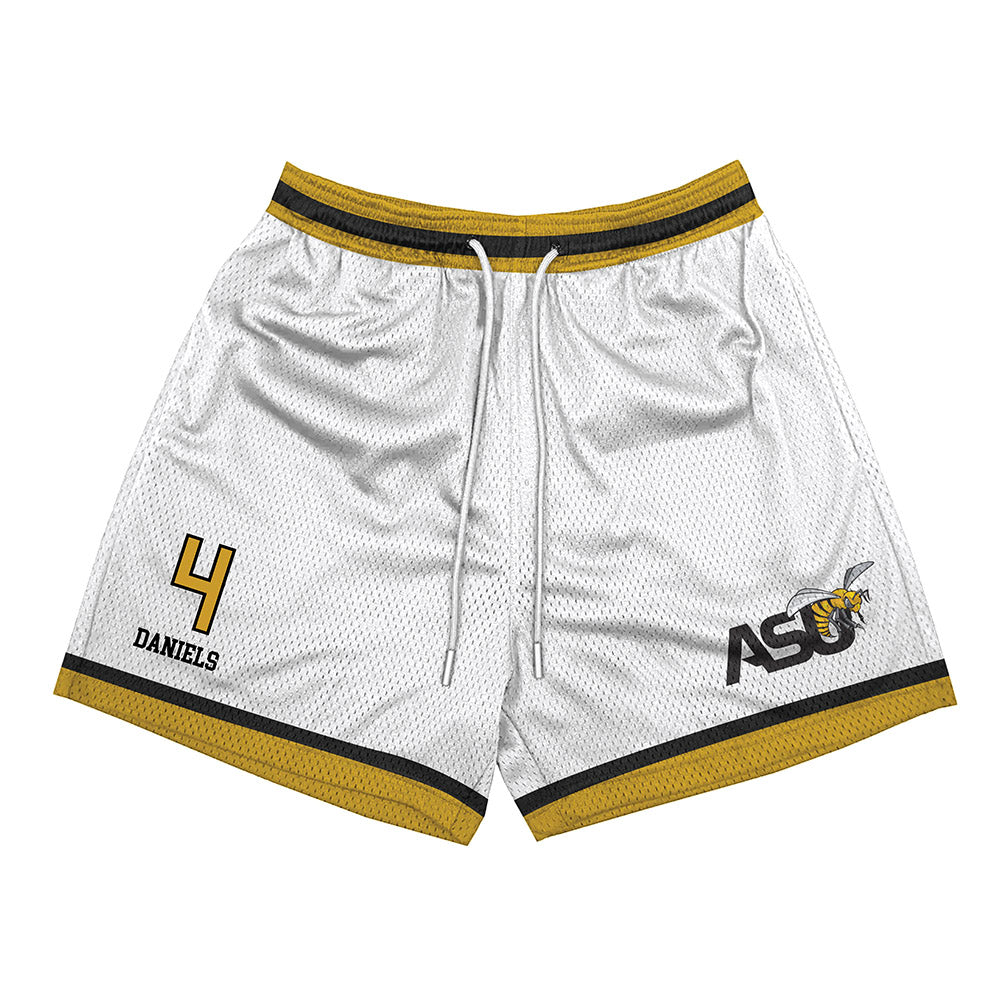 Alabama State - NCAA Women's Basketball : Aamori Daniels - Shorts-0