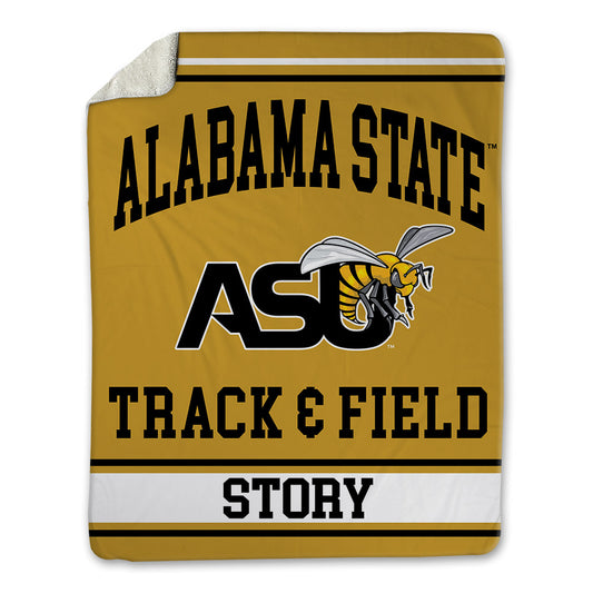 Alabama State - NCAA Men's Track & Field : Chase Story - Blanket-0