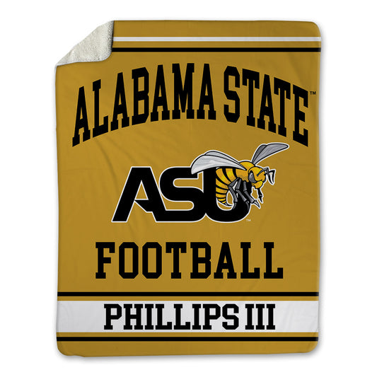 Alabama State - NCAA Football : Tre Phillips III - Blanket-0