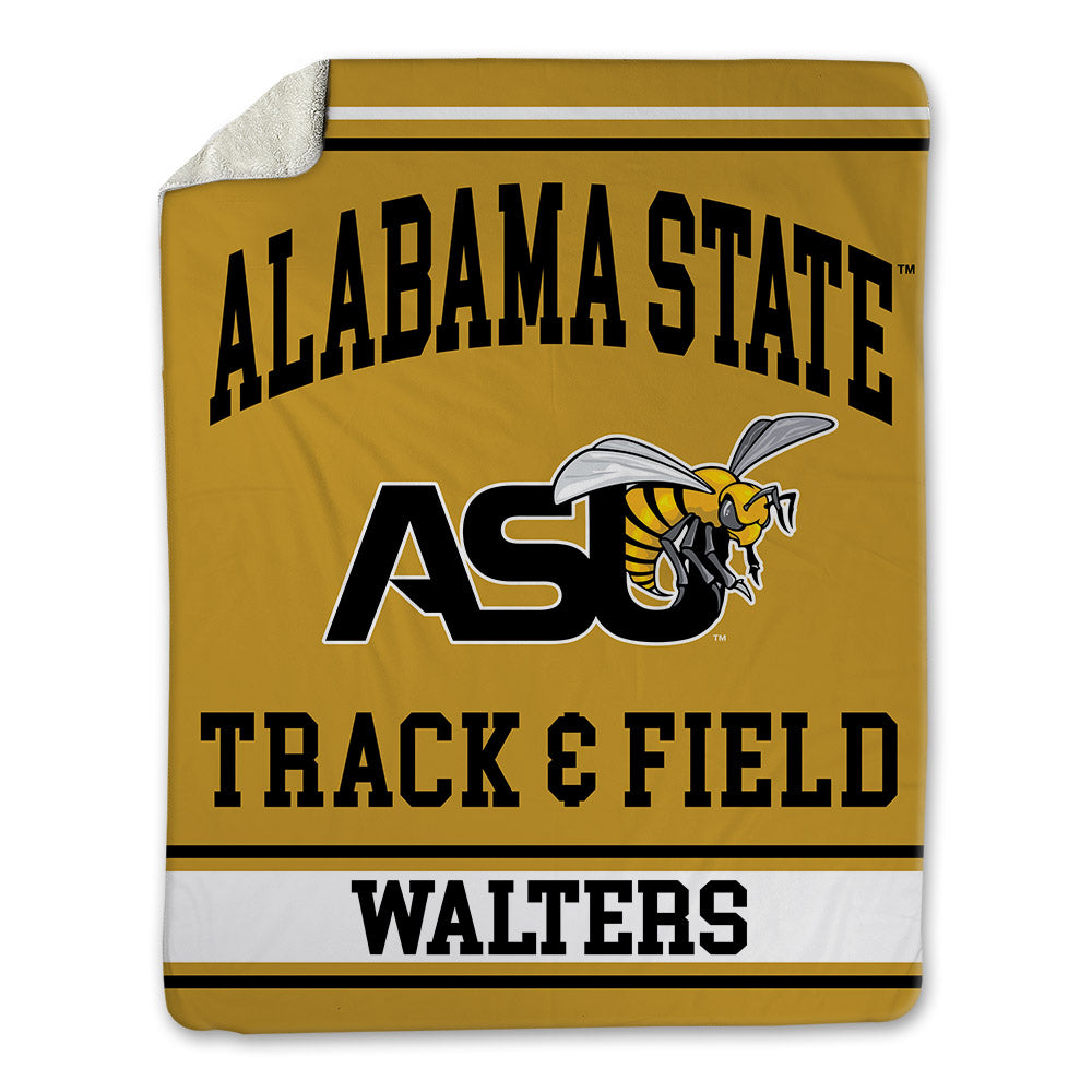 Alabama State - NCAA Women's Track & Field : Shone Walters - Blanket-0