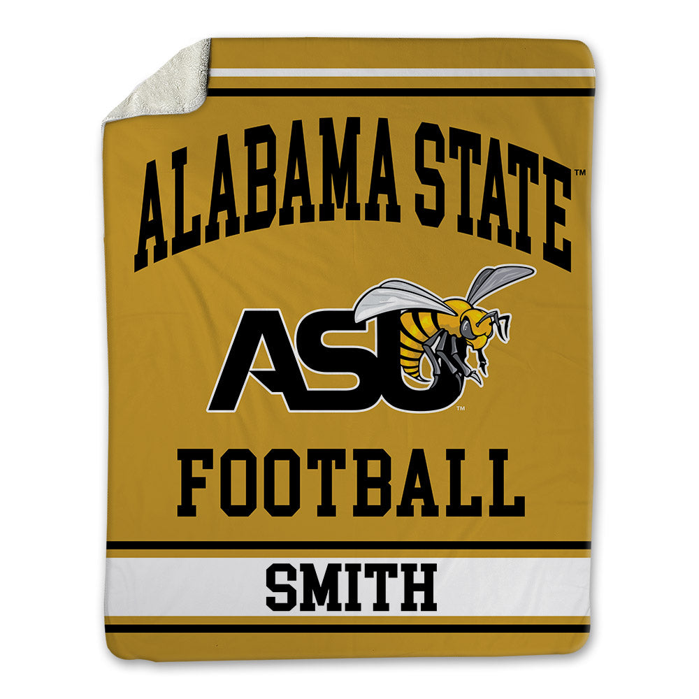 Alabama State - NCAA Football : Patrick Smith - Blanket-0
