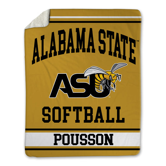 Alabama State - NCAA Softball : Kohana Pousson - Blanket-0