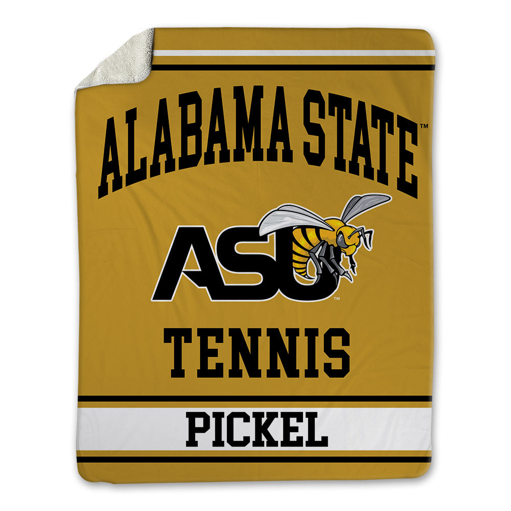 Alabama State - NCAA Women's Tennis : Cleanne Pickel - Blanket-0