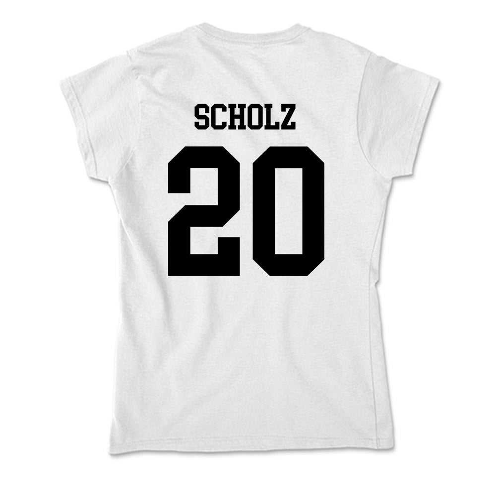 Alabama State - NCAA Women's Soccer : Jenna Scholz - Classic Shersey Soft Style Women’s T-Shirt-1