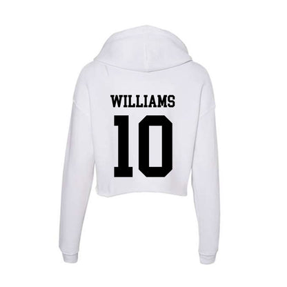 Alabama State - NCAA Women's Soccer : Jordan Williams - Classic Shersey Women's Crop Fleece Hoodie-1