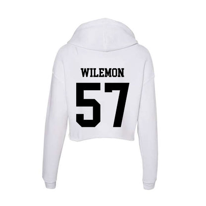 Alabama State - NCAA Football : Garrett Wilemon - Classic Shersey Women's Crop Fleece Hoodie-1
