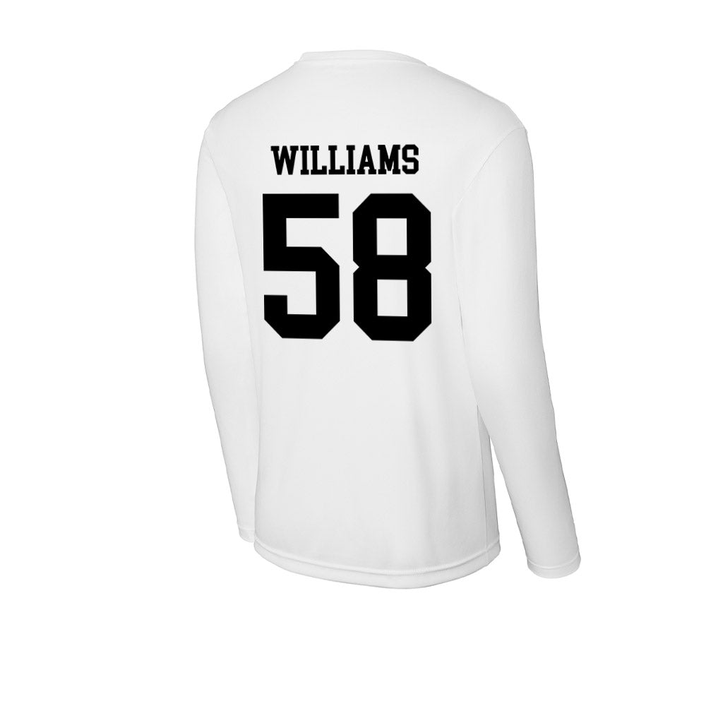Alabama State - NCAA Football : Christian Williams - Classic Shersey Activewear Long Sleeve T-Shirt-1