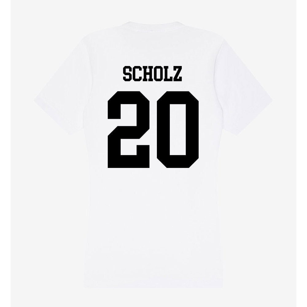 Alabama State - NCAA Women's Soccer : Jenna Scholz - Classic Shersey Women's V-Neck T-Shirt-1