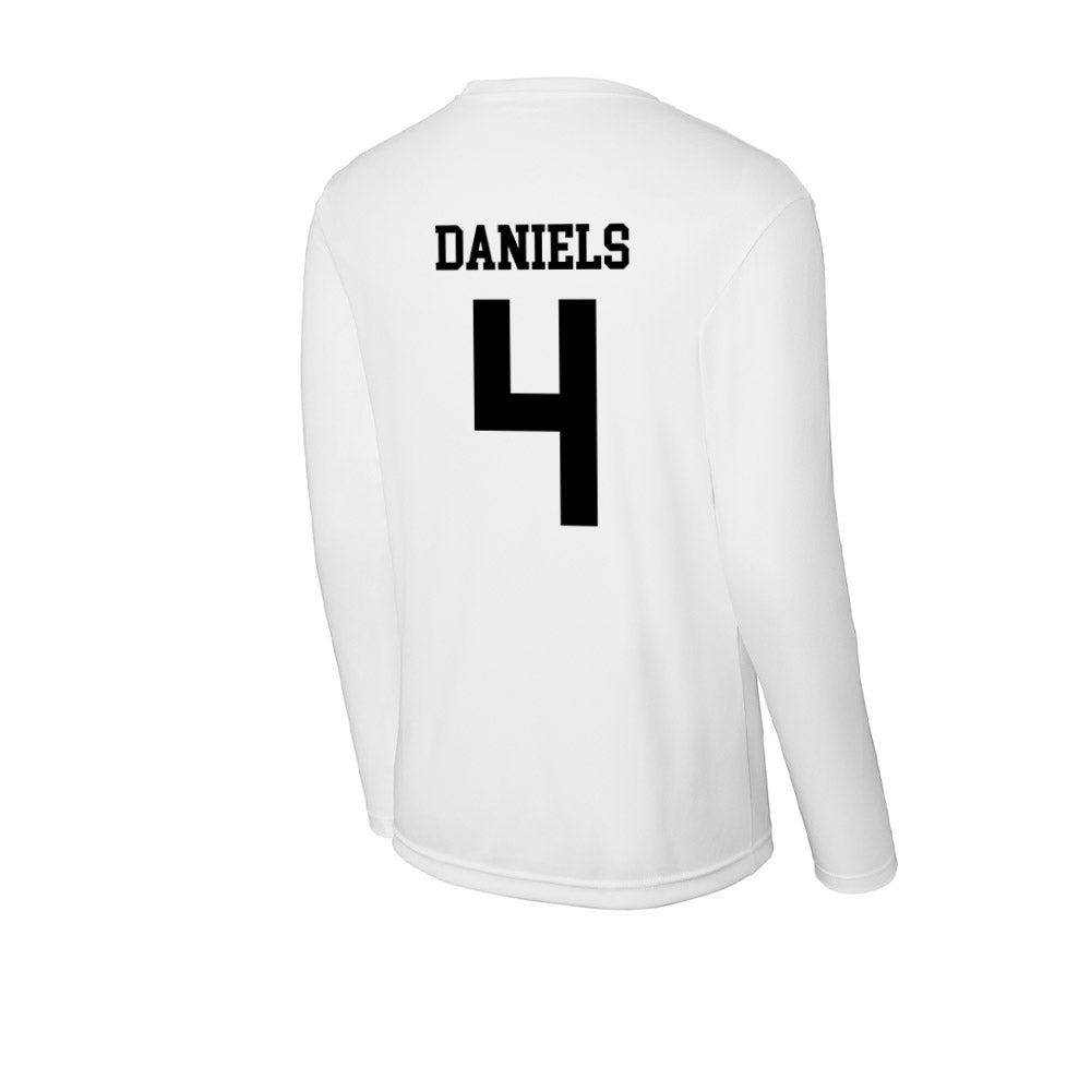 Alabama State - NCAA Women's Basketball : Aamori Daniels - Classic Shersey Activewear Long Sleeve T-Shirt-1