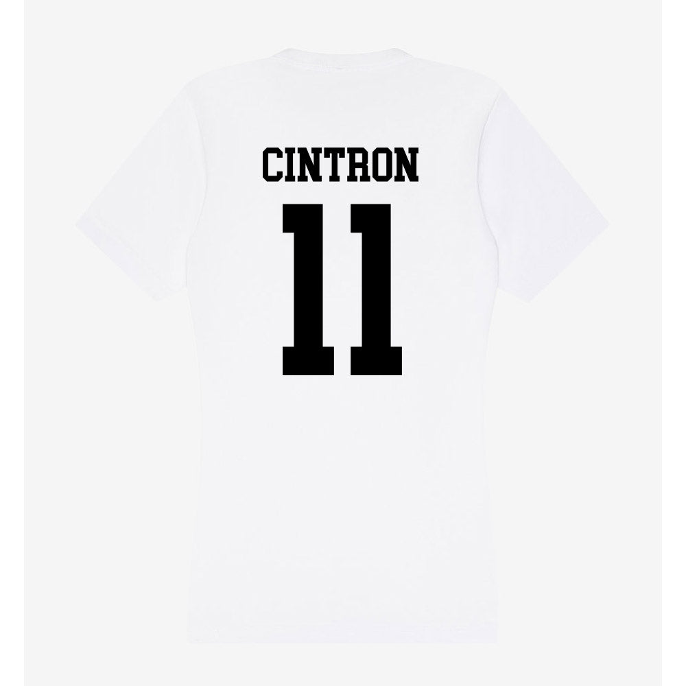 Alabama State - NCAA Softball : Amanda Cintron - Classic Shersey Women's V-Neck T-Shirt-1