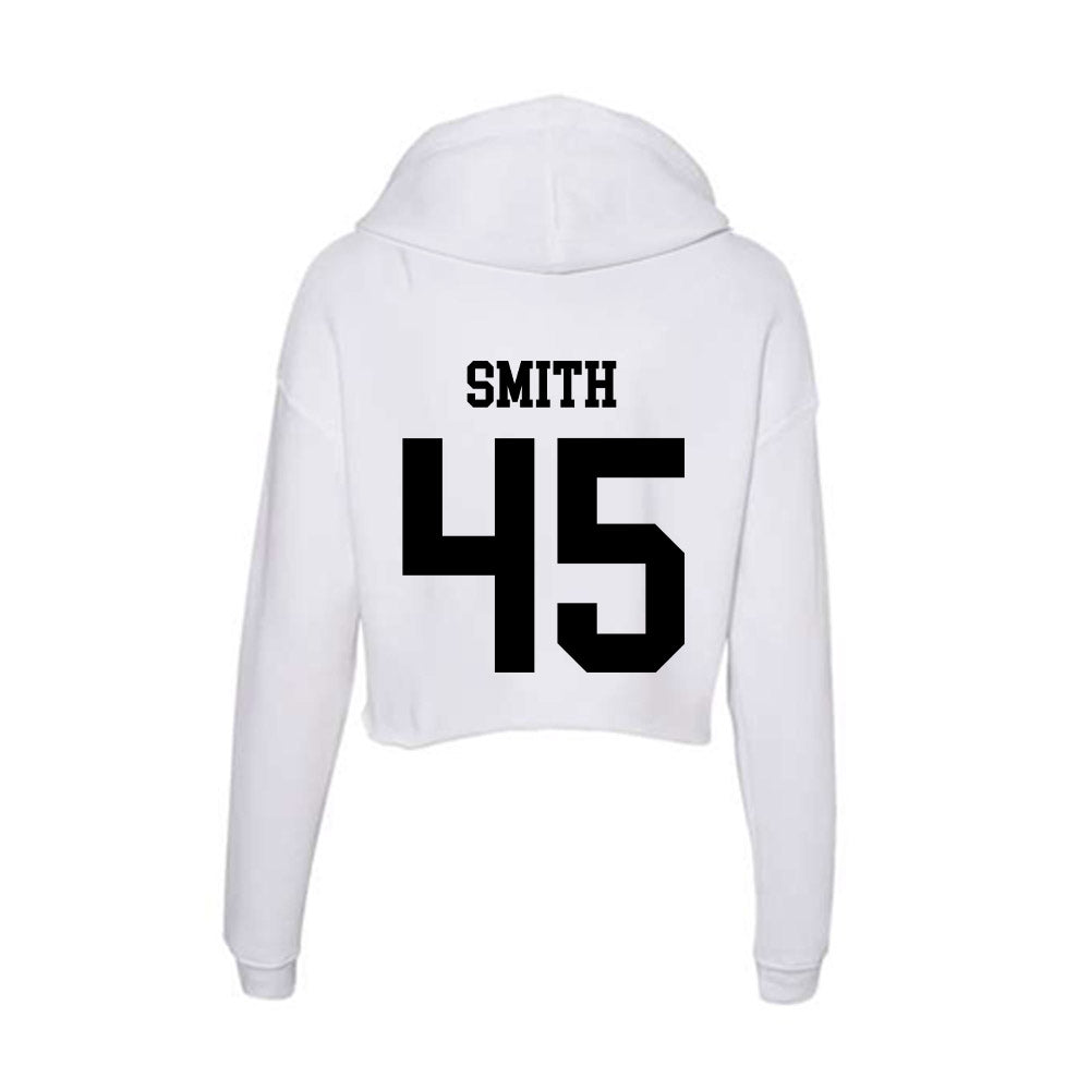 Alabama State - NCAA Football : Patrick Smith - Classic Shersey Women's Crop Fleece Hooded Sweatshirt-1