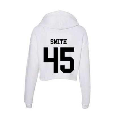 Alabama State - NCAA Football : Patrick Smith - Classic Shersey Women's Crop Fleece Hooded Sweatshirt-1