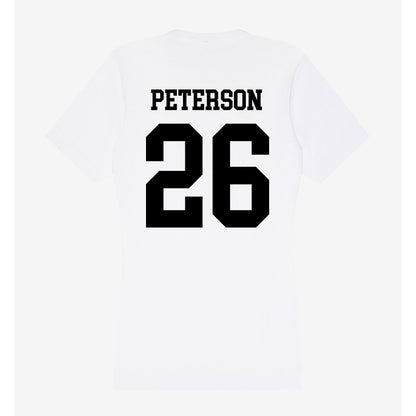 Alabama State - NCAA Baseball : James Peterson - Classic Shersey Women's V-Neck T-Shirt-1