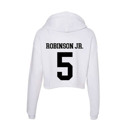 Alabama State - NCAA Football : Mitchell Robinson Jr. - Classic Shersey Women's Crop Fleece Hoodie-1
