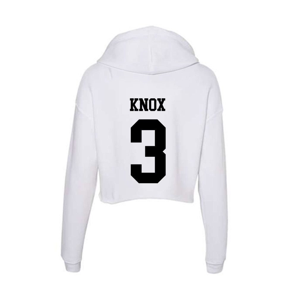Alabama State - NCAA Softball : Angelina Knox - Classic Shersey Women's Crop Fleece Hoodie-1