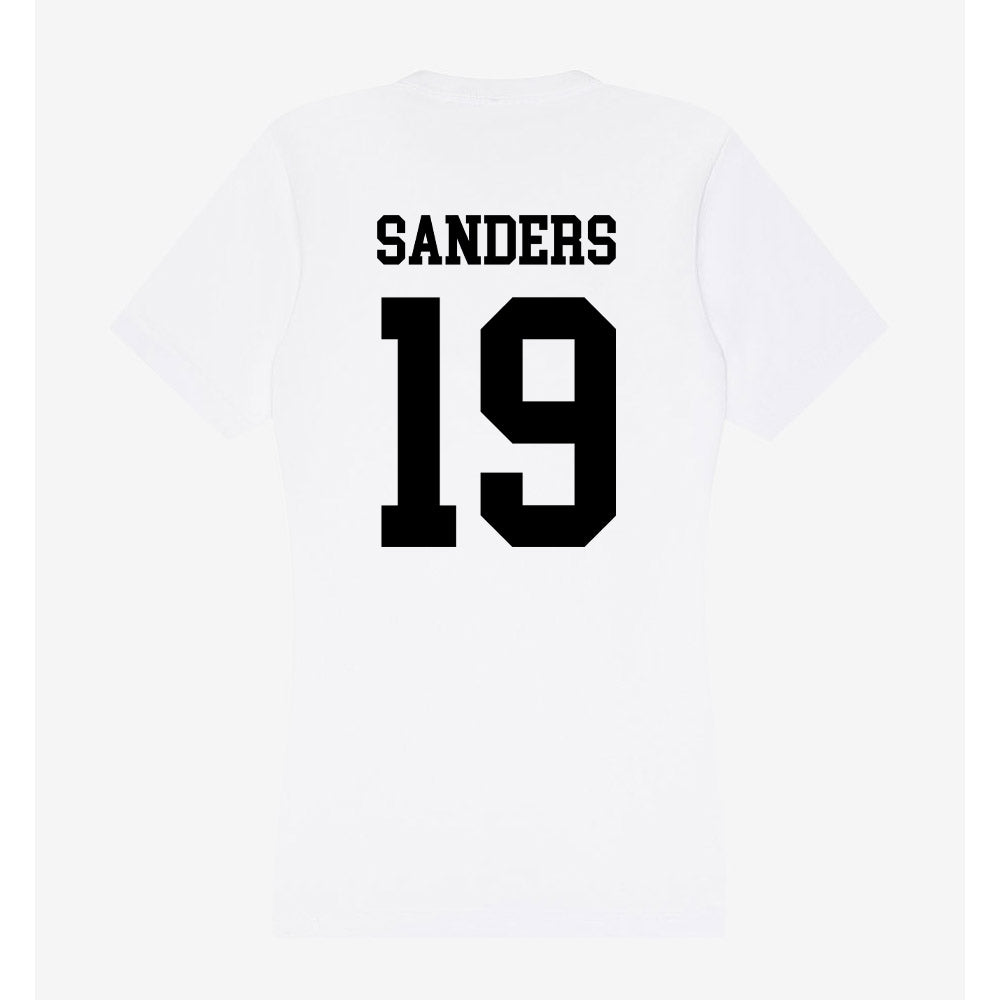 Alabama State - NCAA Baseball : Caleb Sanders - Classic Shersey Women's V-Neck T-Shirt-1