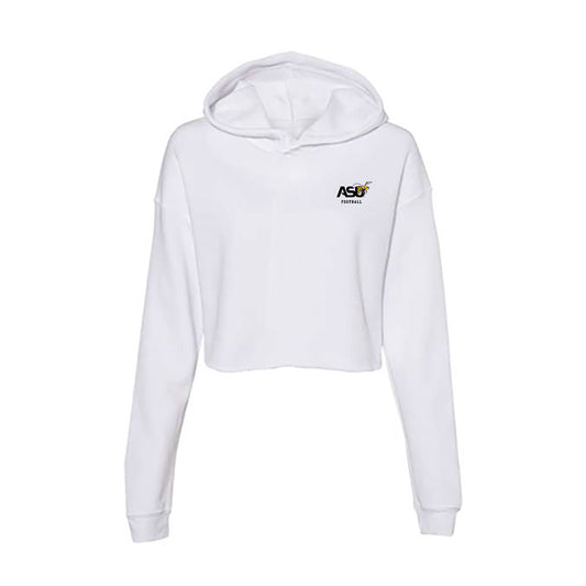 Alabama State - NCAA Football : Davier Fairrow - Classic Shersey Women's Crop Fleece Hoodie-0