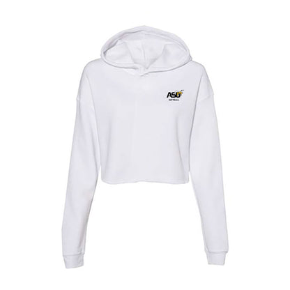 Alabama State - NCAA Softball : Amanda Cintron - Classic Shersey Women's Crop Fleece Hoodie-0