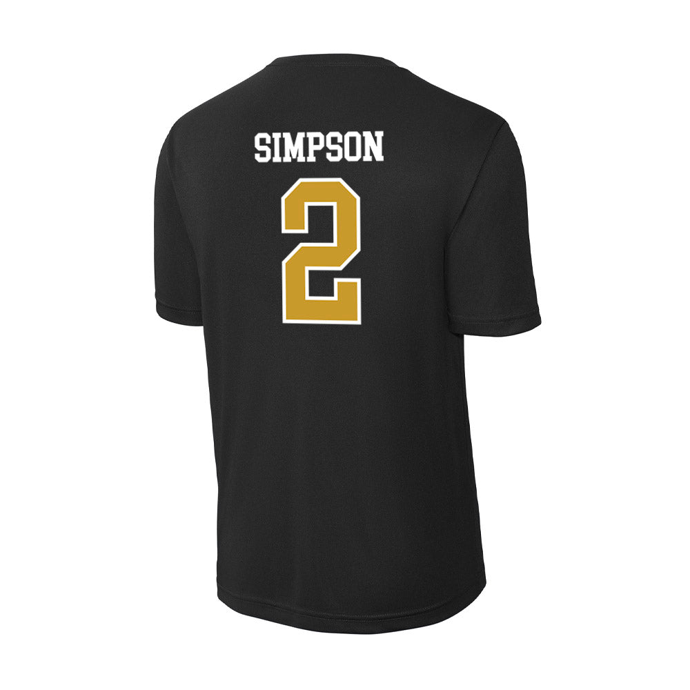 Alabama State - NCAA Men's Basketball : Micah Simpson - Classic Shersey Activewear T-Shirt-1