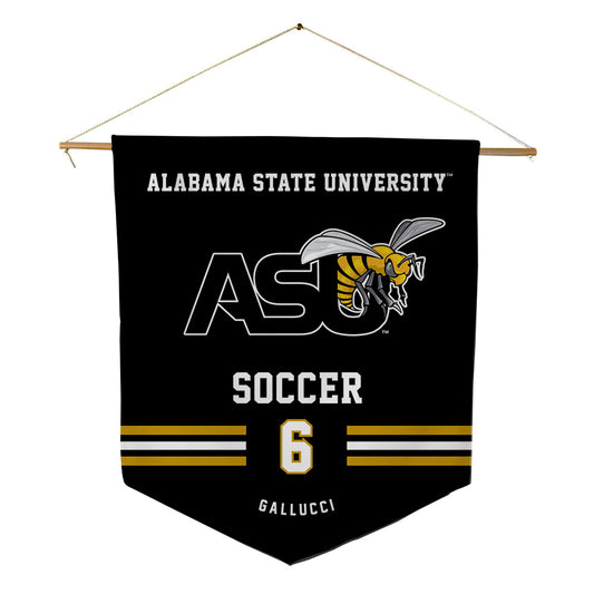 Alabama State - NCAA Women's Soccer : Adriana Gallucci - Pennant - 18" x 21"-0