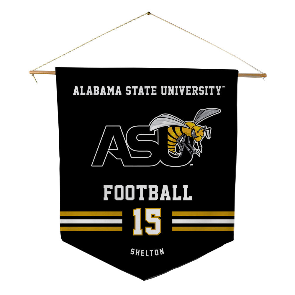 Alabama State - NCAA Football : Eldridge Shelton - Pennant - 18" x 21"-0