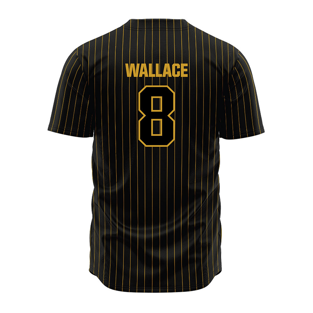 Alabama State - NCAA Baseball : Zack Wallace - Black Jersey-1