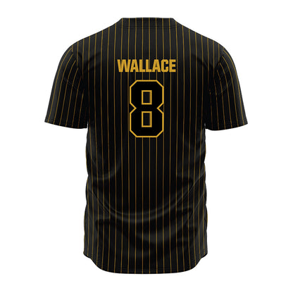 Alabama State - NCAA Baseball : Zack Wallace - Black Jersey-1