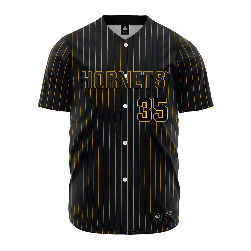 Alabama State - NCAA Baseball : Niguel Jenkins - Black Jersey-0