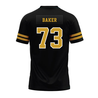 Alabama State - NCAA Football : Elijah Baker - Black Premium Football Jersey-1
