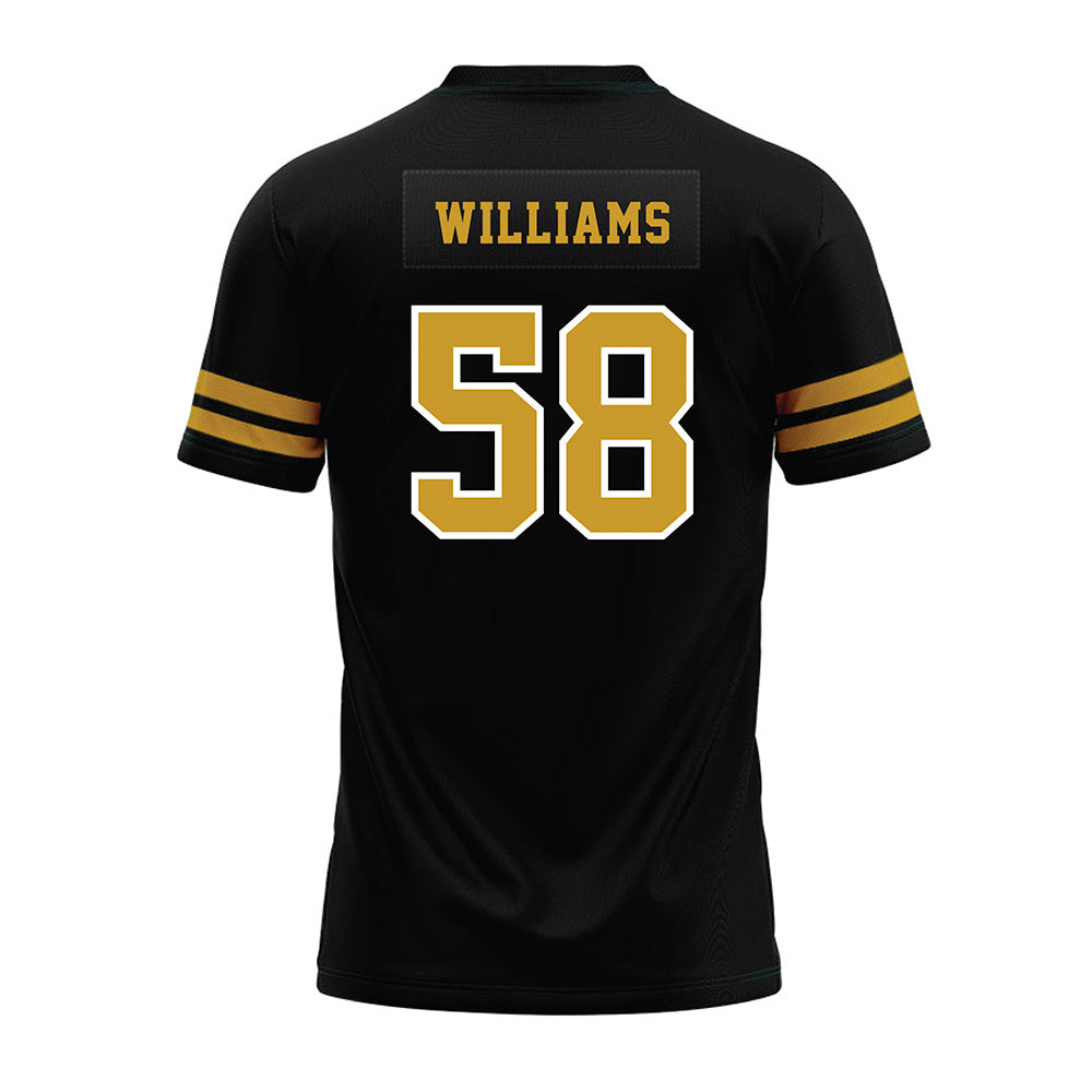 Alabama State - NCAA Football : Christian Williams - Black Premium Football Jersey-1