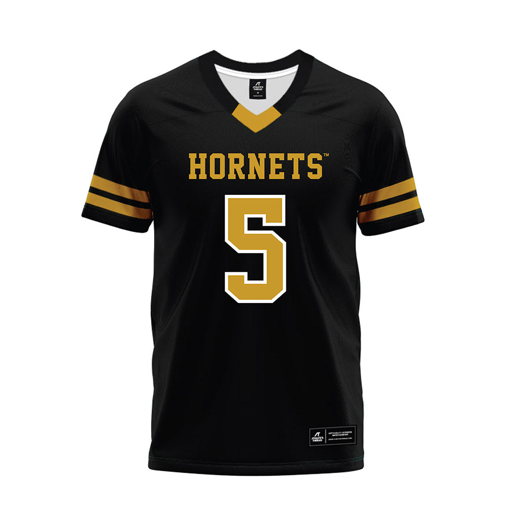 Alabama State - NCAA Football : Mitchell Robinson Jr. - Black Premium Football Jersey-0
