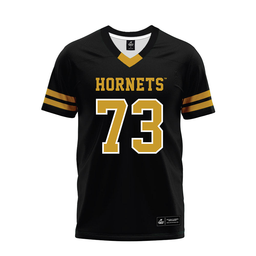 Alabama State - NCAA Football : Elijah Baker - Black Premium Football Jersey-0