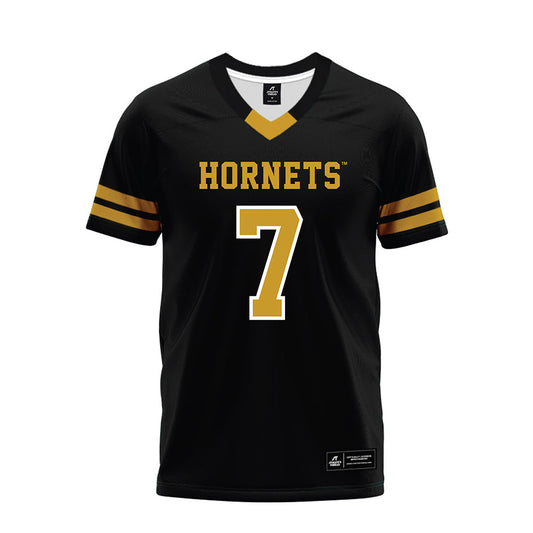 Alabama State - NCAA Football : Braylen Ragland - Black Premium Football Jersey-0