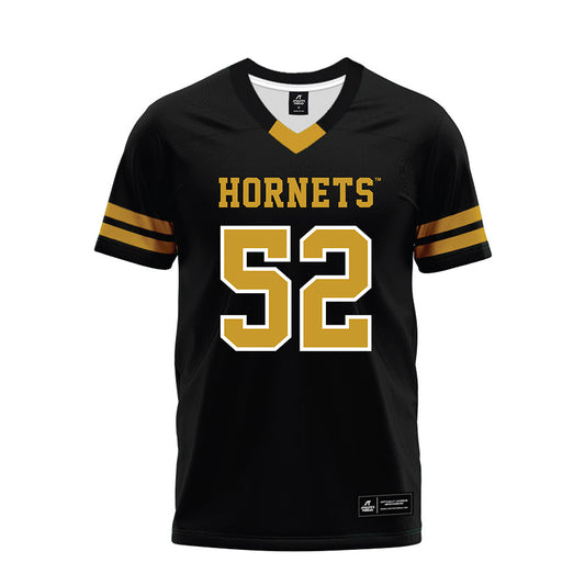 Alabama State - NCAA Football : TreJaun Lett - Black Premium Football Jersey-0