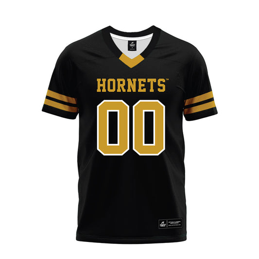 Alabama State - NCAA Football : Willie Nickson III - Black Premium Football Jersey-0