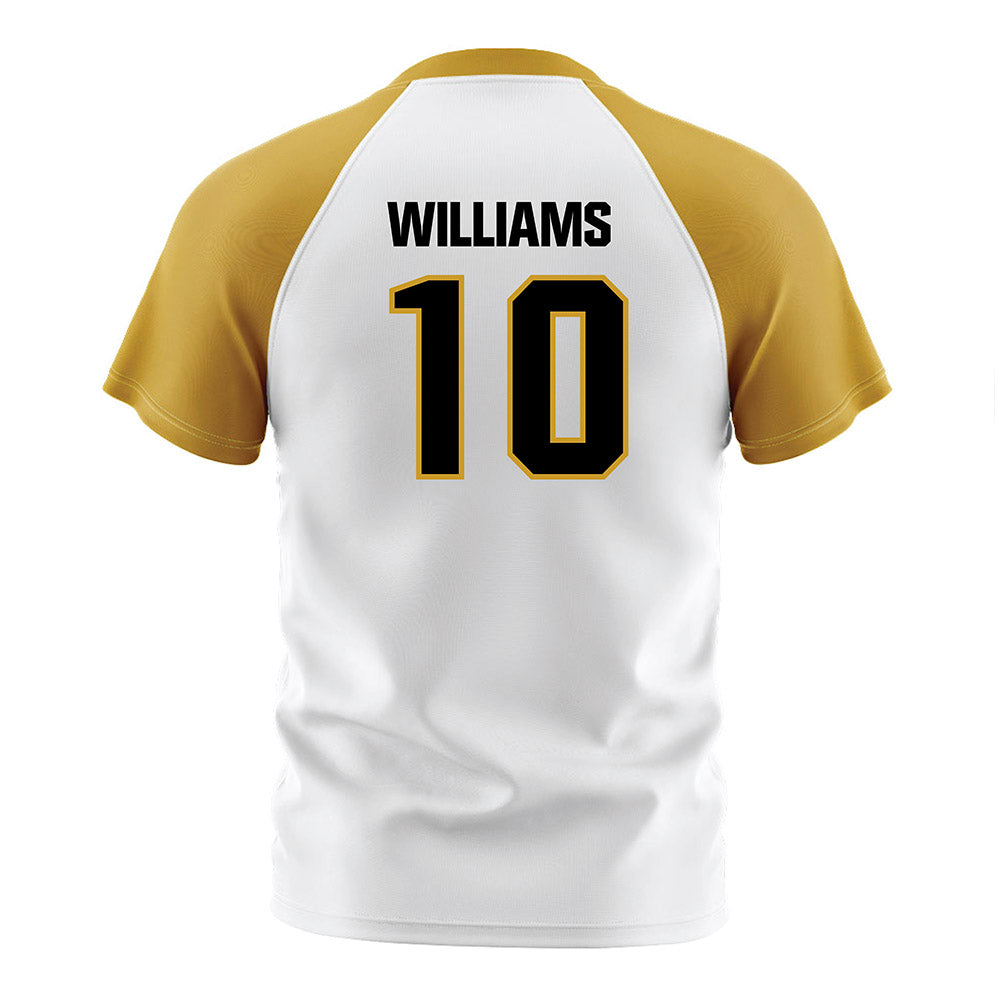 Alabama State - NCAA Women's Soccer : Jordan Williams - White Soccer Jersey-1