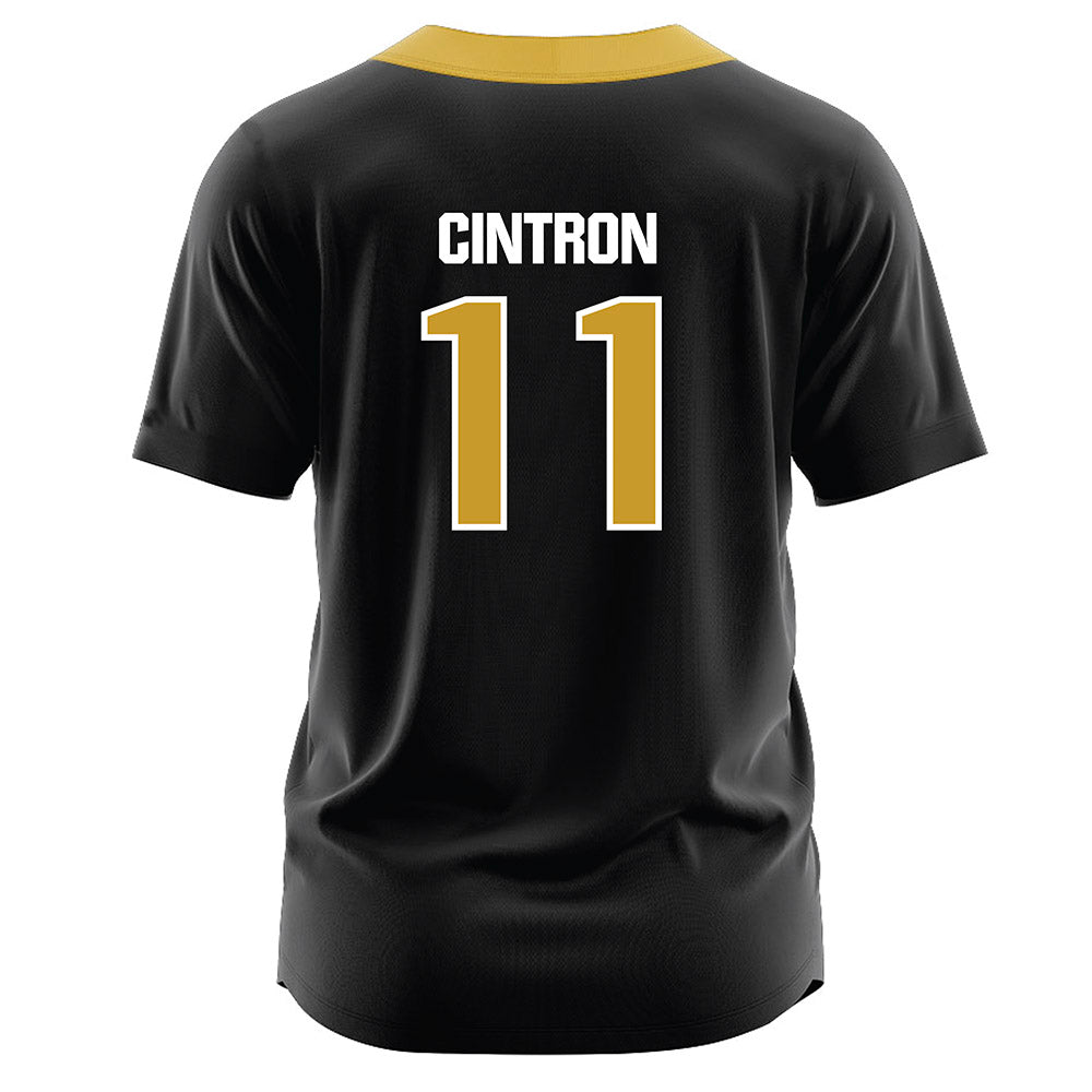 Alabama State - NCAA Softball : Amanda Cintron - Black Jersey-1