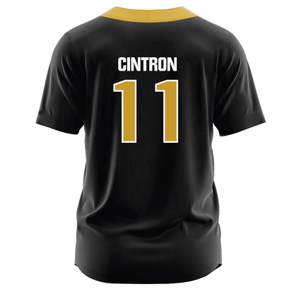 Alabama State - NCAA Softball : Amanda Cintron - Black Jersey-1