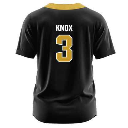 Alabama State - NCAA Softball : Angelina Knox - Black Jersey-1