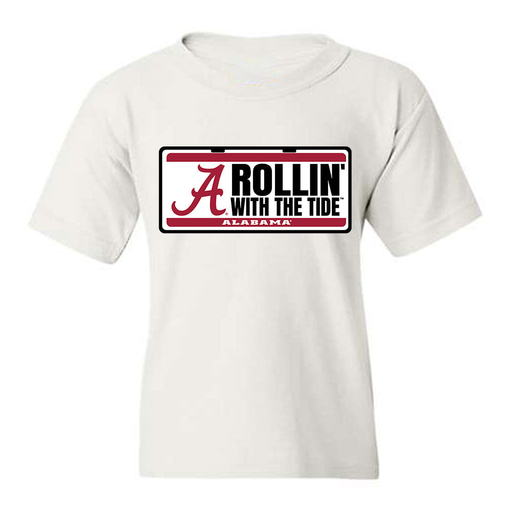 Alabama - NCAA Football : - Rolling with the Tide Youth T-Shirt-0