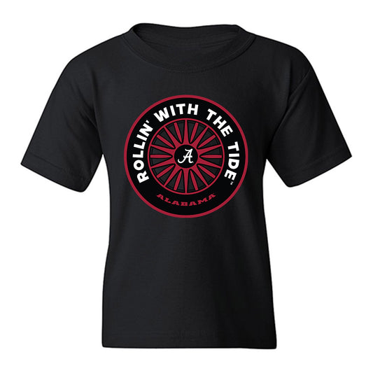 Alabama - NCAA Football : - Rolling with the Tide Youth T-Shirt-0