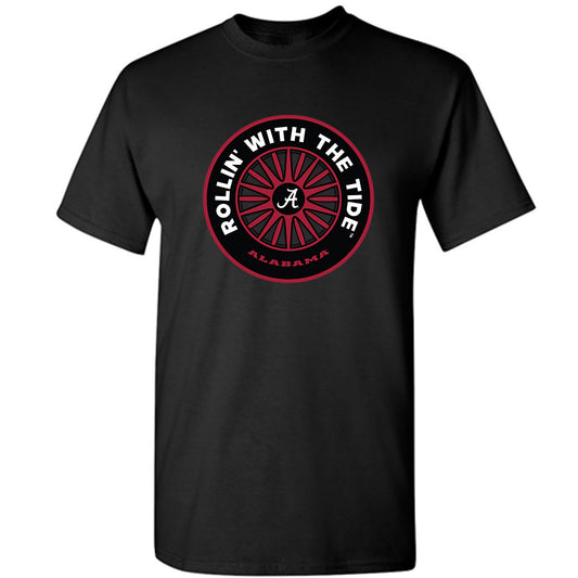 Alabama - NCAA Football : - Rolling with the Tide T-Shirt-0