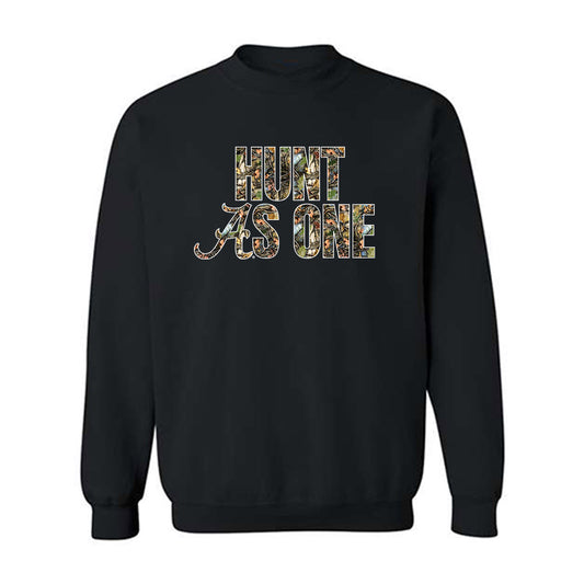 Alabama - NCAA Football : Hunt As One Crewneck Sweatshirt-0