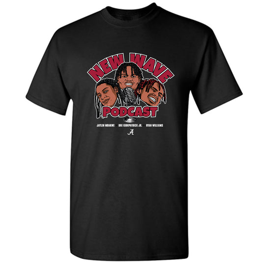 Alabama - NCAA Football : - New Wave Podcast T-Shirt-0