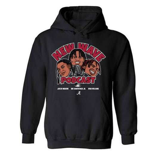 Alabama - NCAA Football : - New Wave Podcast Hooded Sweatshirt-0