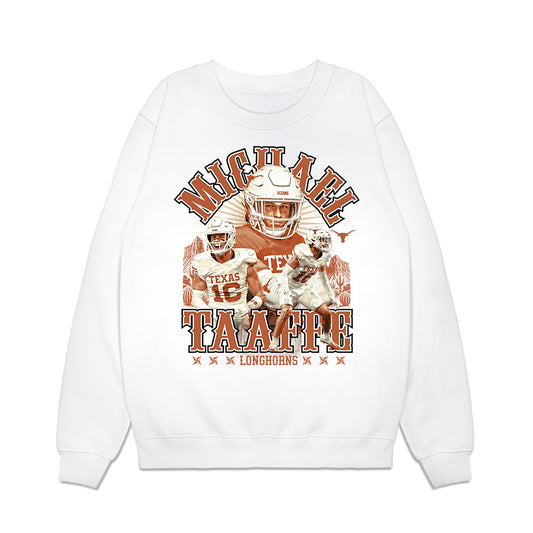 Texas - NCAA Football : Michael Taaffe - Collage Premium Crewneck Sweatshirt-0