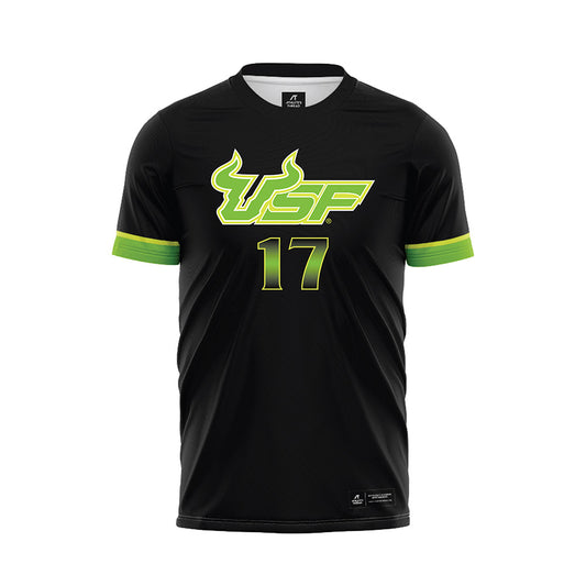 USF - NCAA Men's Soccer : Micah Williams - Black Soccer Jersey-0