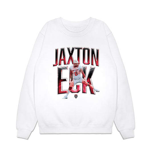 New Mexico - NCAA Football : Jaxton Eck - Collage Premium Crewneck Sweatshirt-0