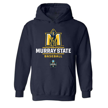 Murray State - NCAA Baseball : Ethan Lyke - World Series Classic Shersey Hooded Sweatshirt-0