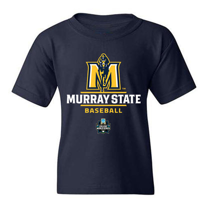 Murray State - NCAA Baseball : Jacob Hustedde - World Series Classic Shersey Youth T-Shirt-0